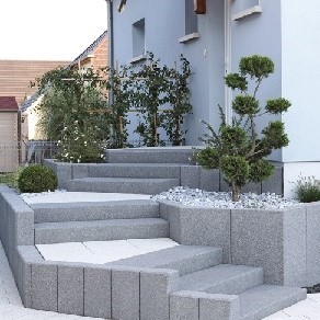 escaliers de jardin